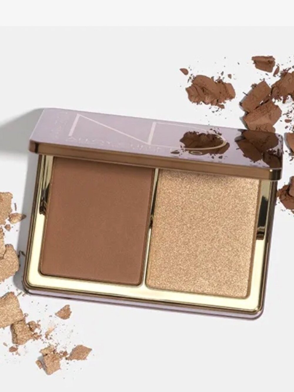 NIB Natasha Denona Alloy Cheek Duo Full Size 20g Bronzing & Highlighting Palette